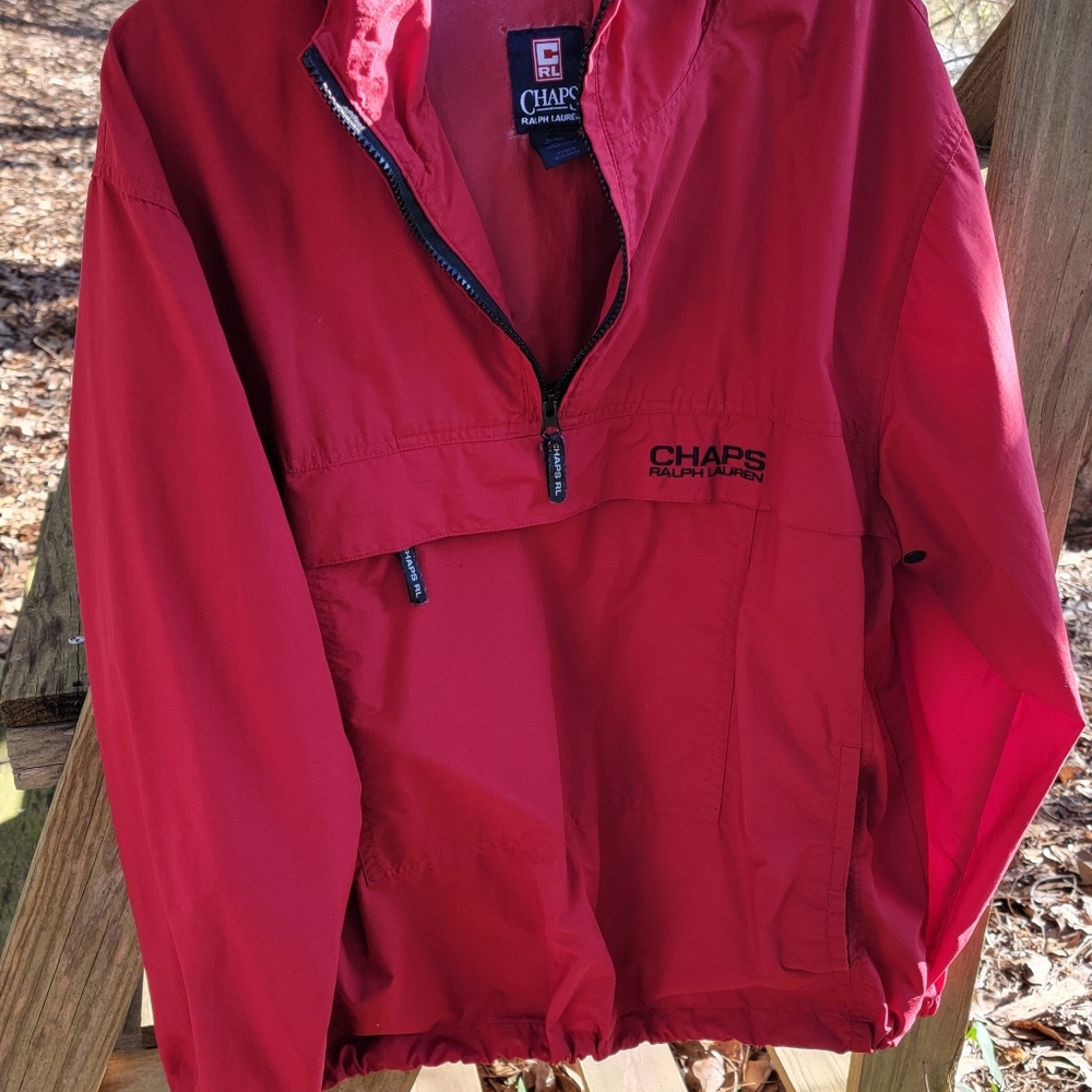 Red, Chaps Ralph Lauren Windbreaker